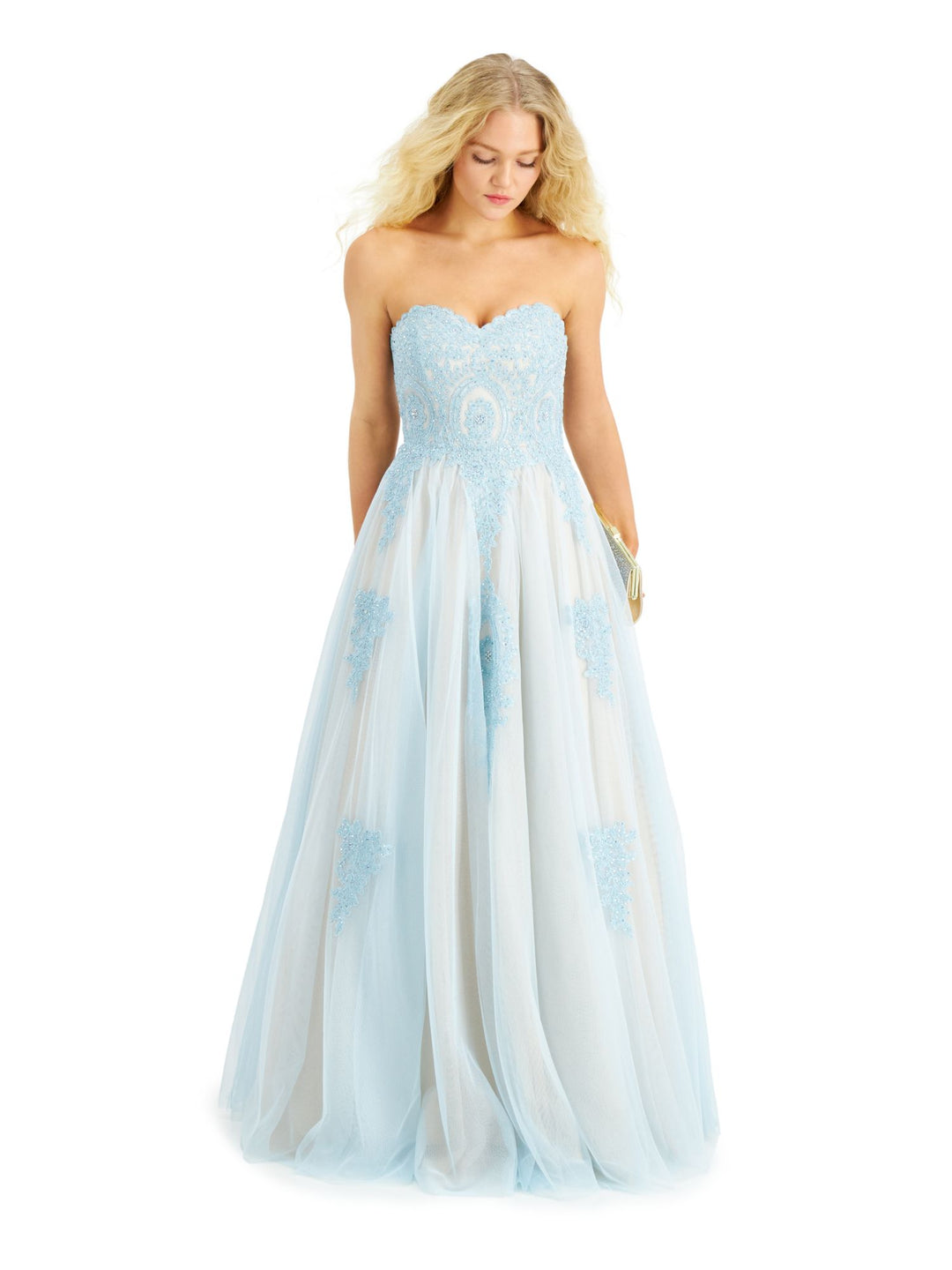 Say shops Yes To The Prom Dress Blue Gown