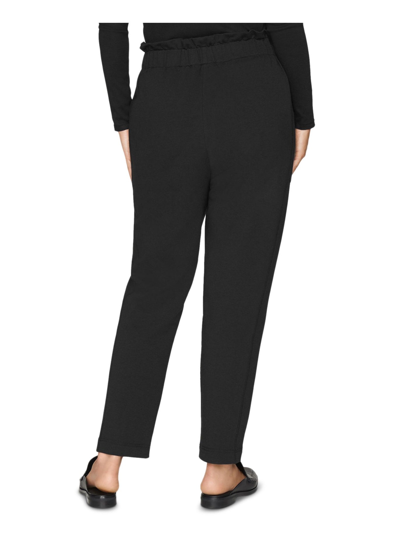 B NEW YORK Womens Black Wear To Work Pants S