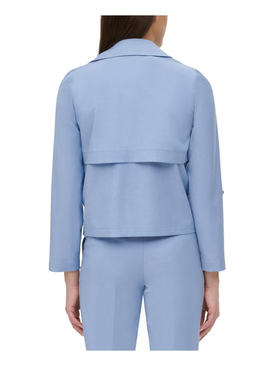 DKNY Womens Blue Wear To Work Jacket 2