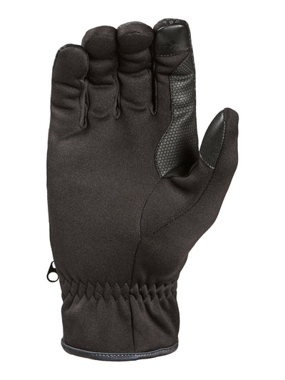 ADIDAS Mens Black Slip On Breathable Insulation Ribbed Cuffs Gripped Palms Reflective Logo Touchscreen Compatible Voyager 2.0 Gloves L\XL