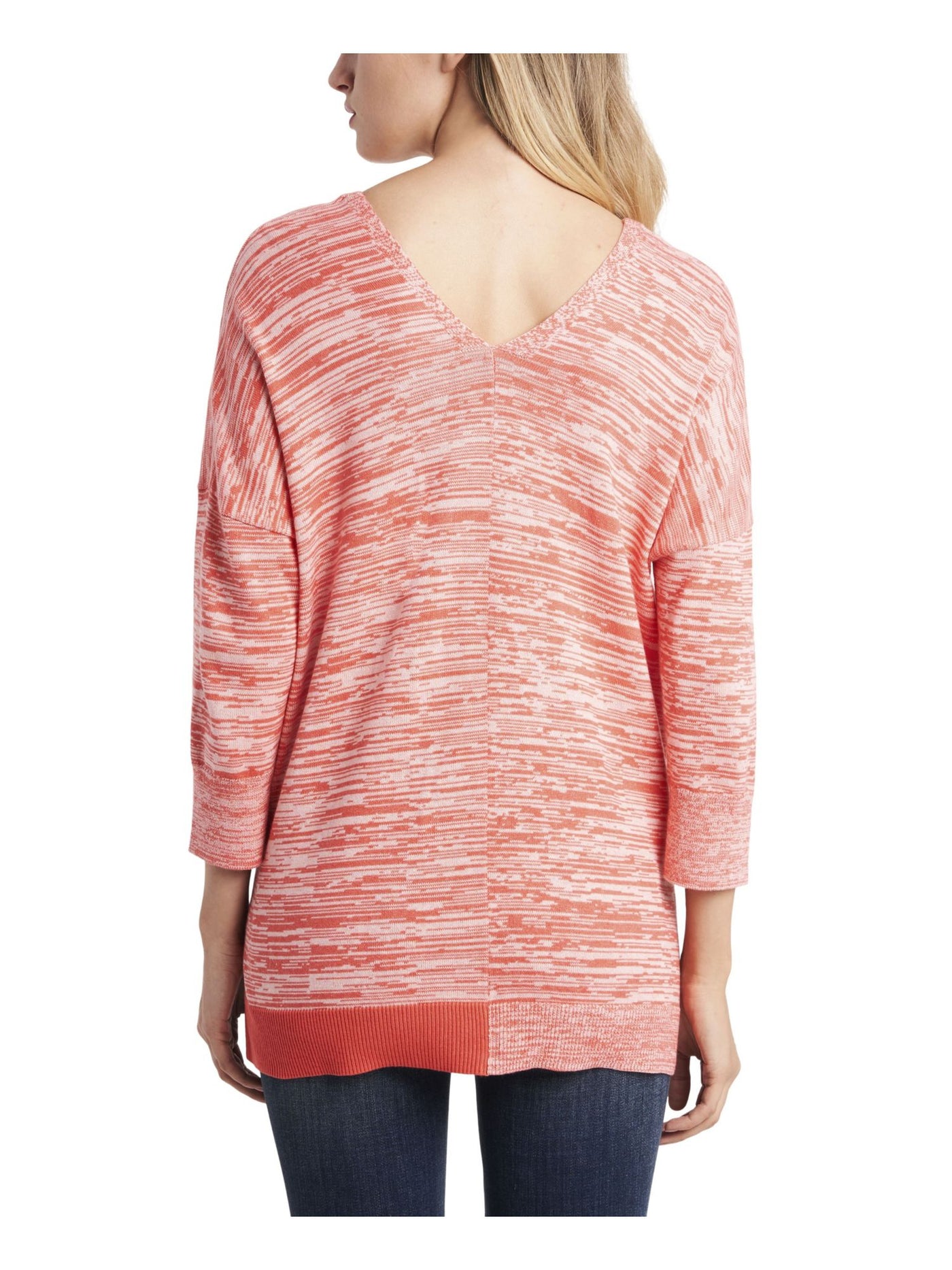 VINCE CAMUTO Womens Coral Dolman 3/4 Sleeve V Neck Top XL