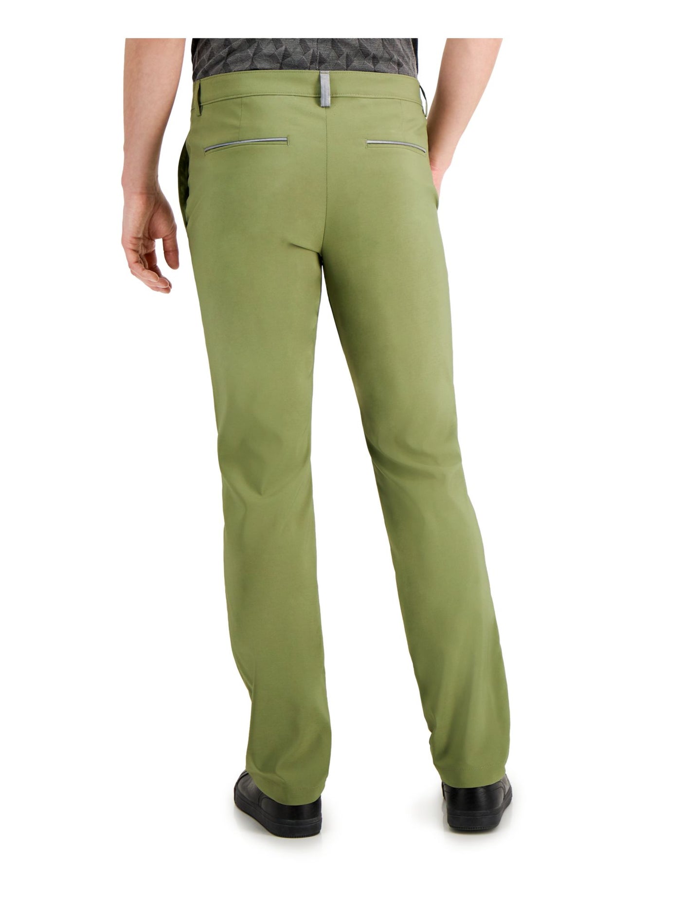 ALFANI Mens Green Lightweight, Classic Fit Moisture Wicking Pants W40/ L32
