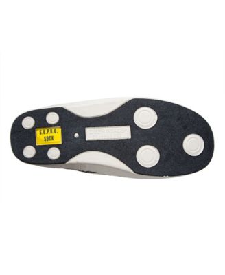 DEER STAGS Mens Black Color Block Removable Insoles Goring Padded Slipperooz Round Toe Slip On Slippers Shoes M
