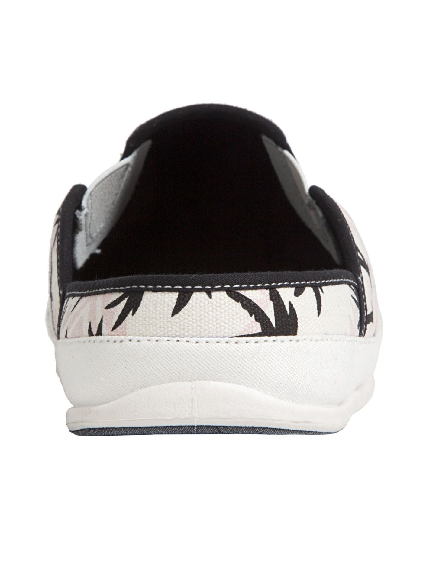 DEER STAGS Mens White Palm Tree Removable Insole Slipperooz Round Toe Slip On Slippers Shoes 11 M