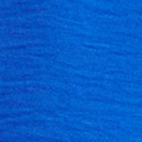 CALVIN KLEIN Womens Blue Slitted Self Tie Belt Sleeveless Point Collar Maxi Wear To Work Shirt Dress