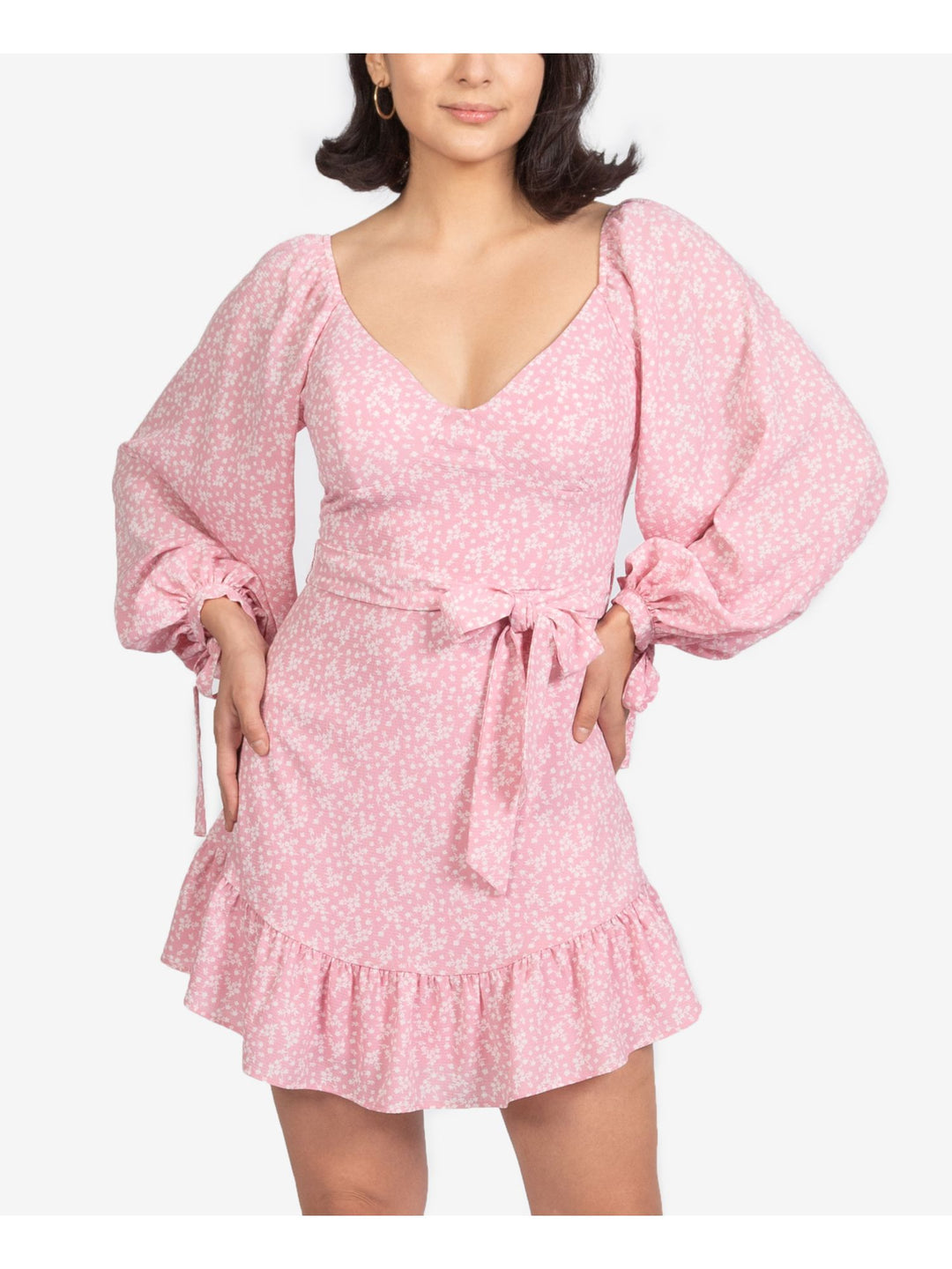 sheer dress pink Elysium Pink Maxi Dress - US 2 main image 0
