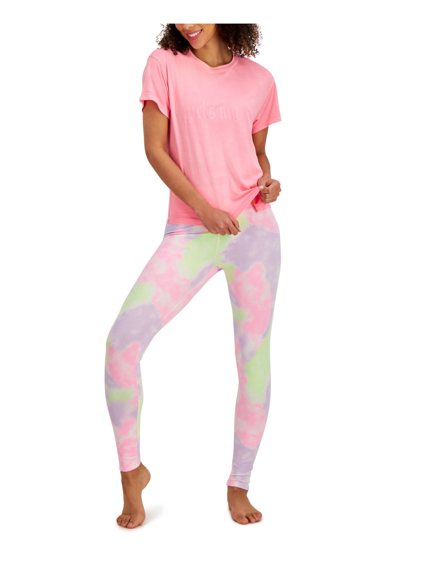 JENNI Intimates Pink Sleep Shirt Pajama Top XS