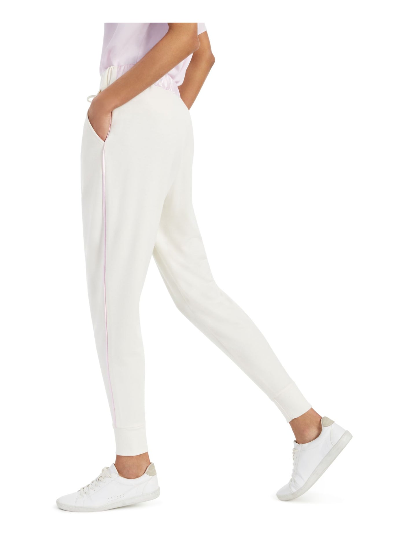 ALFANI Womens White High Waist Pants XL