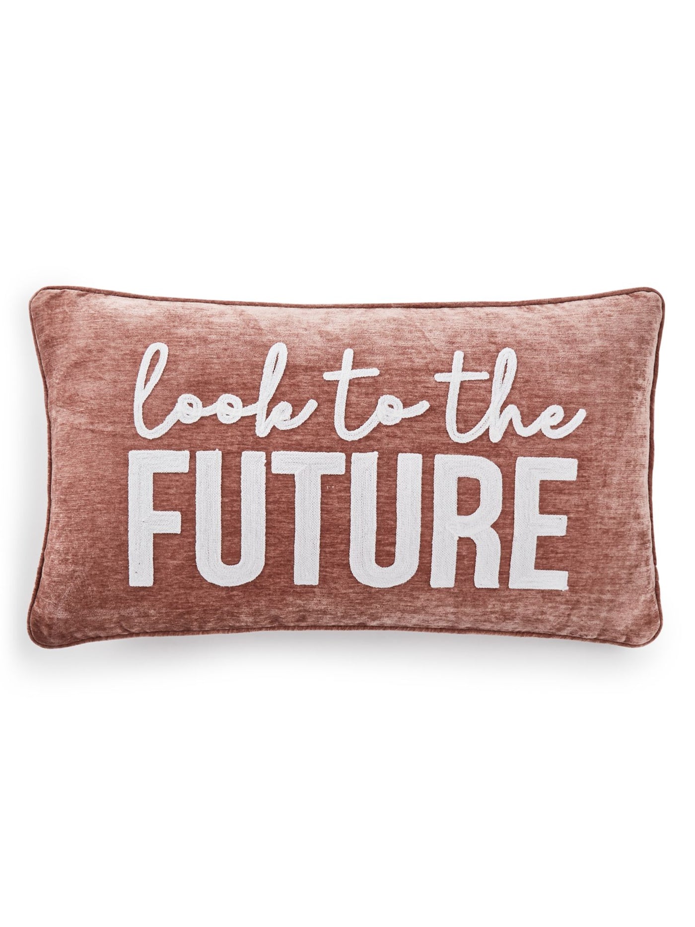 LACOURTE Pink Printed 14 x 24 in Decorative Pillow