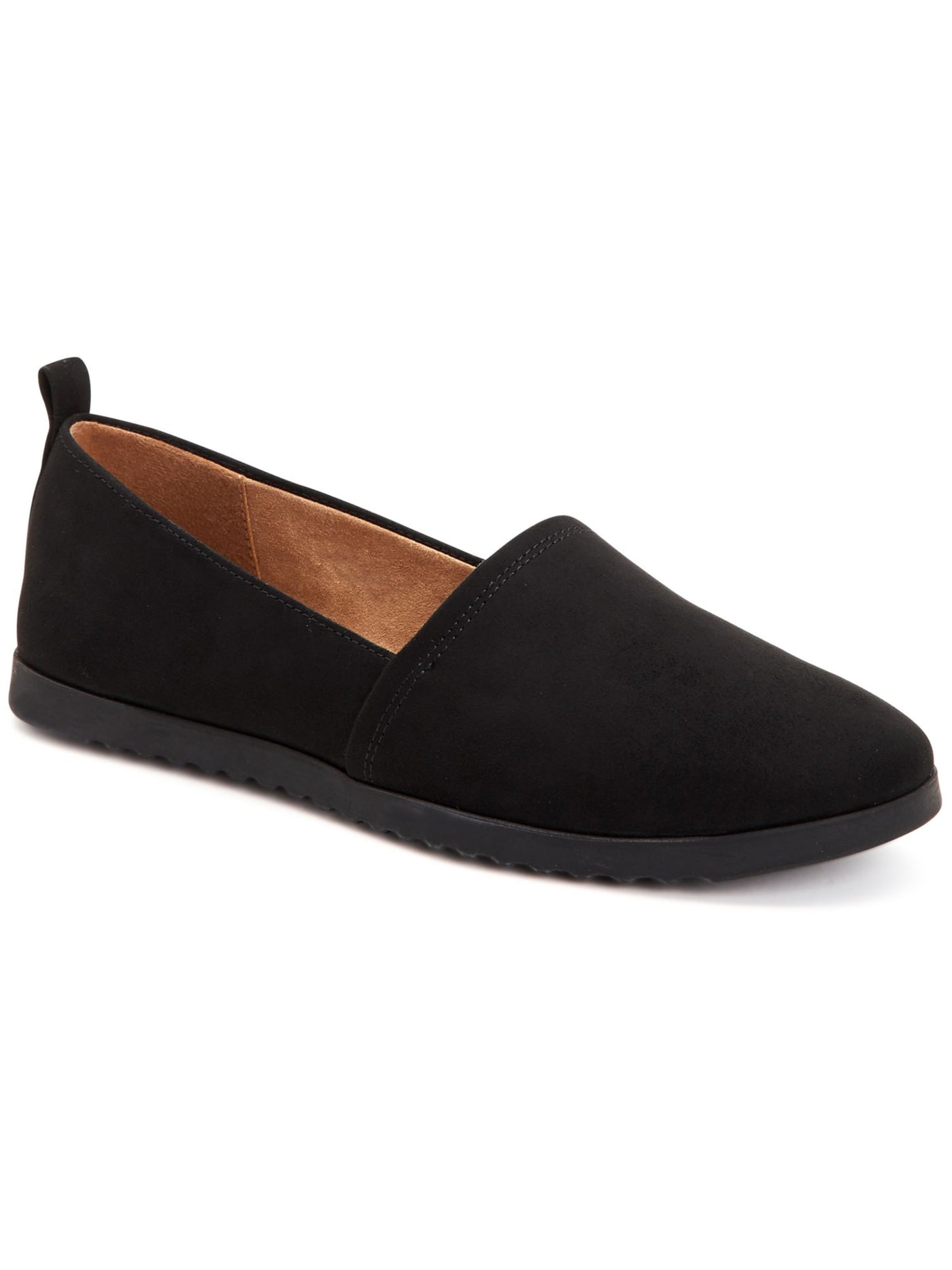 STYLE & COMPANY Womens Black Goring Padded Noura Round Toe Slip On Flats Shoes 9 M