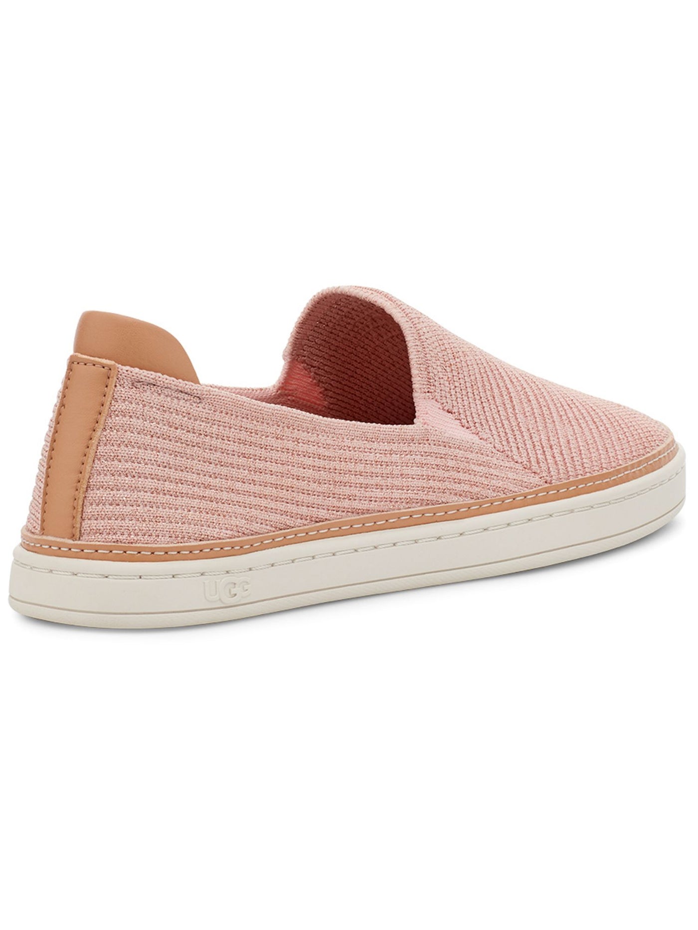 UGG Womens Pink Goring Glitter Comfort Sammy Round Toe Platform Slip On Sneakers 6.5
