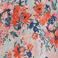 BCX DRESS Womens Floral Pouf Sleeve Sweetheart Neckline Mini Fit + Flare Dress