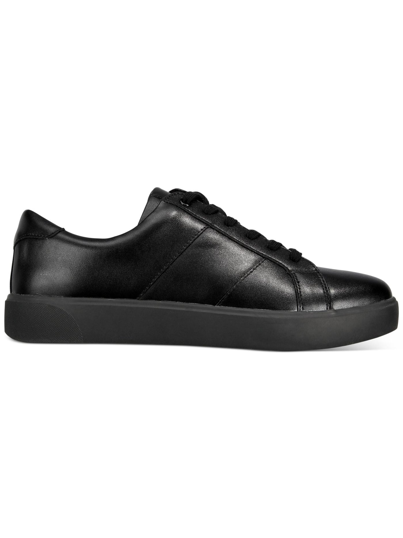 INC Mens Black Comfort Ezra Round Toe Platform Lace-Up Sneakers Shoes 8.5 M