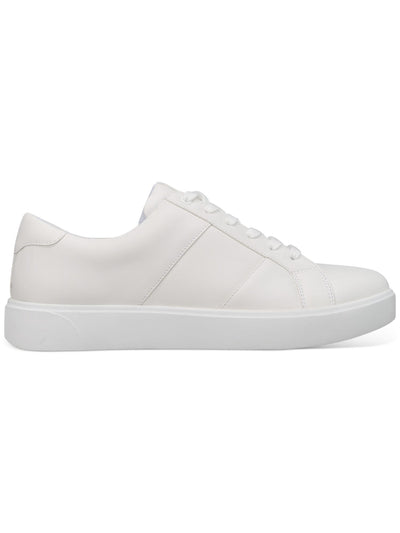 INC Mens White Comfort Ezra Round Toe Platform Lace-Up Athletic Sneakers Shoes 11 M