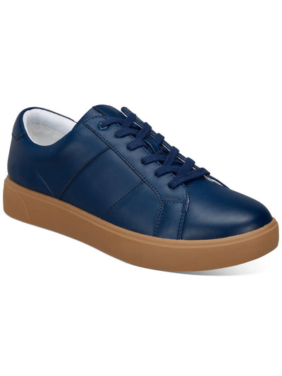 INC Mens Blue Padded Comfort Ezra Round Toe Platform Lace-Up Sneakers Shoes 9 M