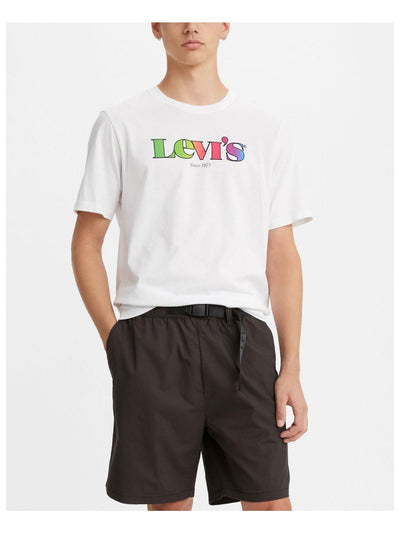 LEVI'S Mens White Logo Graphic Jersey T-Shirt L