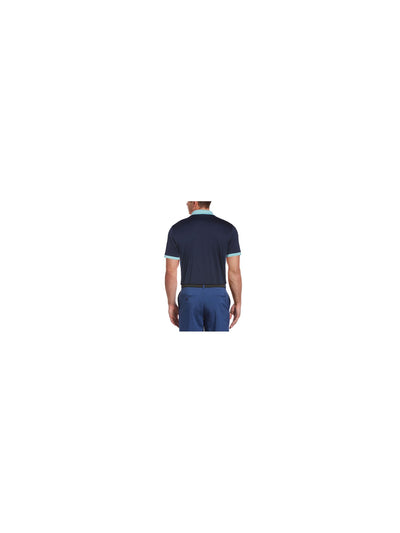 HYBRID APPAREL Mens Navy Moisture Wicking Polo S