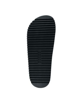 TOMMY HILFIGER Mens Navy Color Block Waterproof Rayce Round Toe Slip On Slide Sandals Shoes M