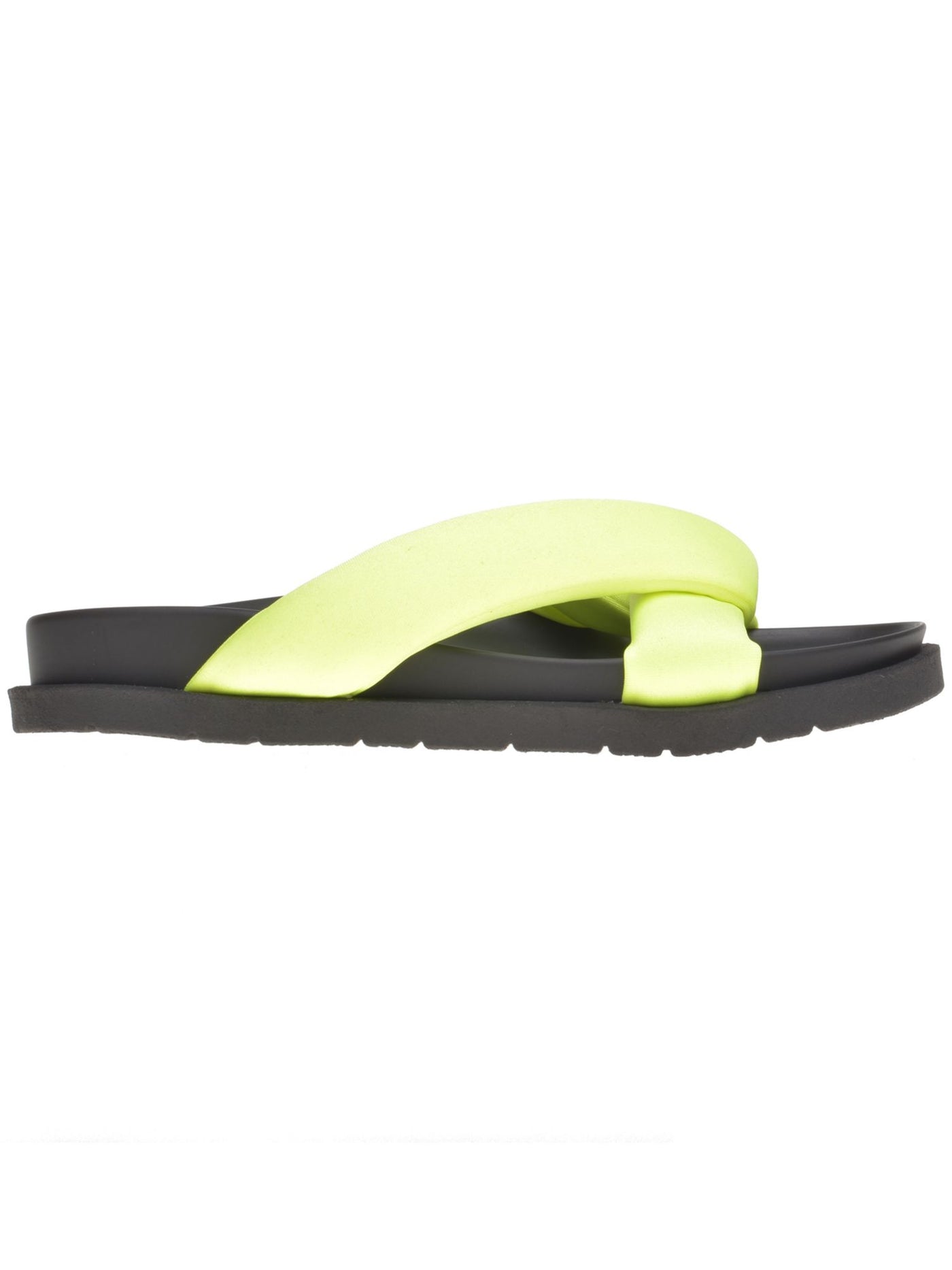 WILD PAIR Womens Green Puffer Sandals. Beck Slip On Slide Sandals Shoes M