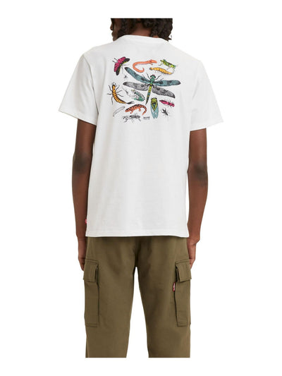 LEVI'S Mens White Logo Graphic Jersey T-Shirt XL