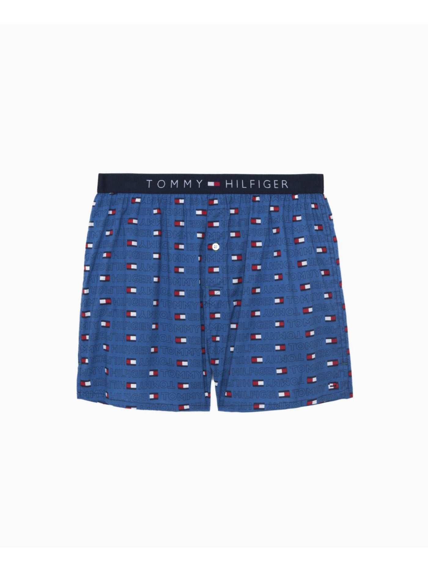 TOMMY HILFIGER Intimates Blue Poplin Boxers Underwear L