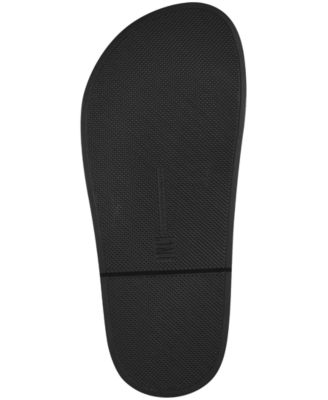INC Womens Black Slip-Resistant Adjustable Quilted Liyana Round Toe Buckle Slingback Sandal
