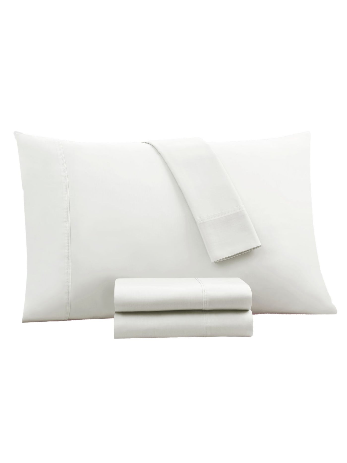 KENSINGSTON GARDEN Valencia Ivory Solid 1000 Thread Count KING Sheet Set