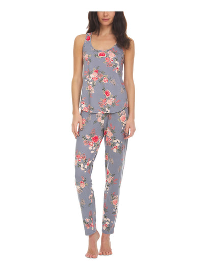 FLORA Intimates Gray Floral Everyday Juniors S