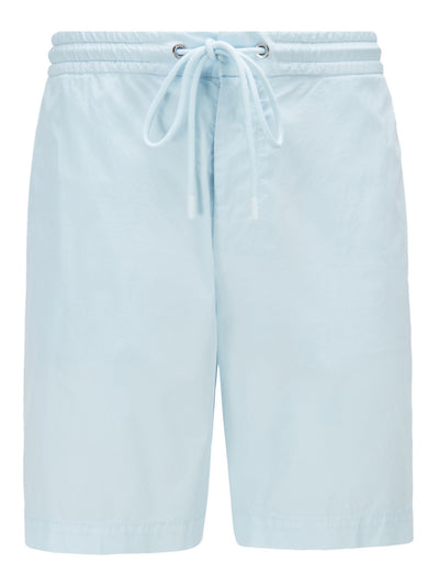 HUGO BOSS Mens Light Blue Relaxed Fit Shorts 36R