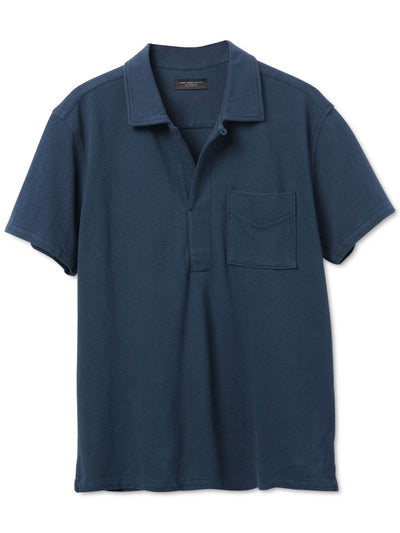 JUNK FOOD Mens Elliot Navy Polo 2XL