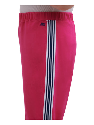 TOMMY HILFIGER SPORT Womens Pink Boyfriend Pants Plus 3X