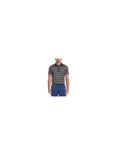 HYBRID APPAREL Mens Black Polo L