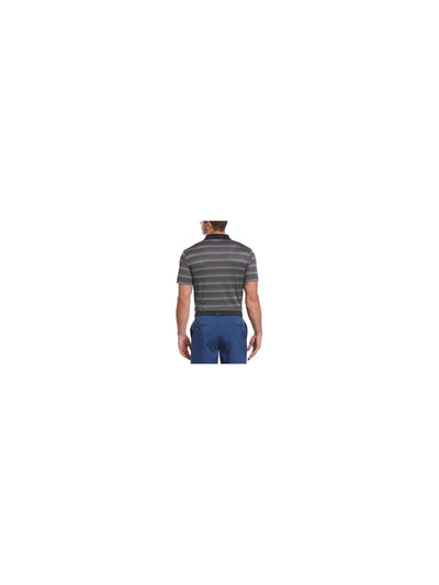 HYBRID APPAREL Mens Black Polo L