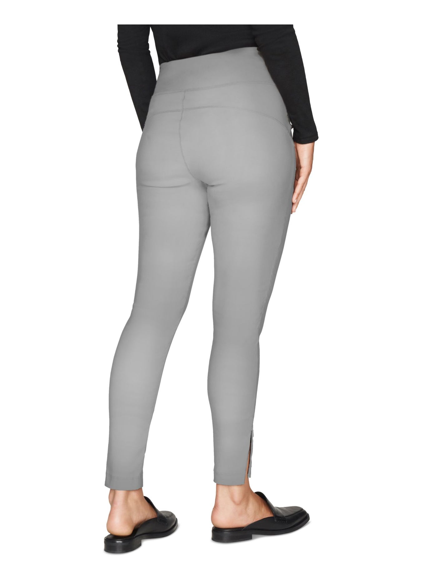 NEW YORK Womens Zippered Pocketed Recycled Wear To Work Leggings