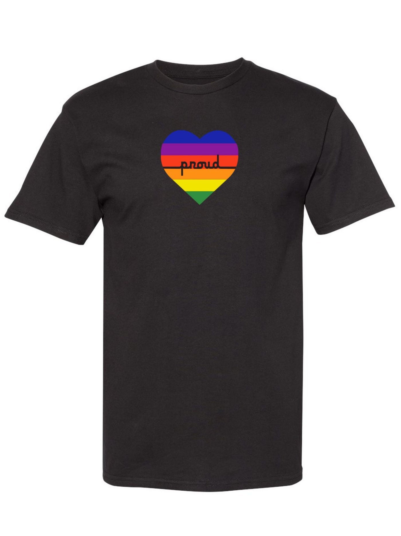 PHLUID Mens Project Black Graphic T-Shirt S