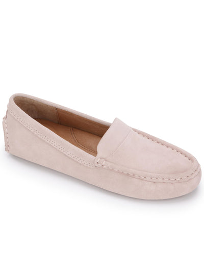 GENTLE SOULS KENNETH COLE Womens Pink Breathable Water Resistant Cushioned Mina Round Toe Slip On Leather Loafers Shoes 8