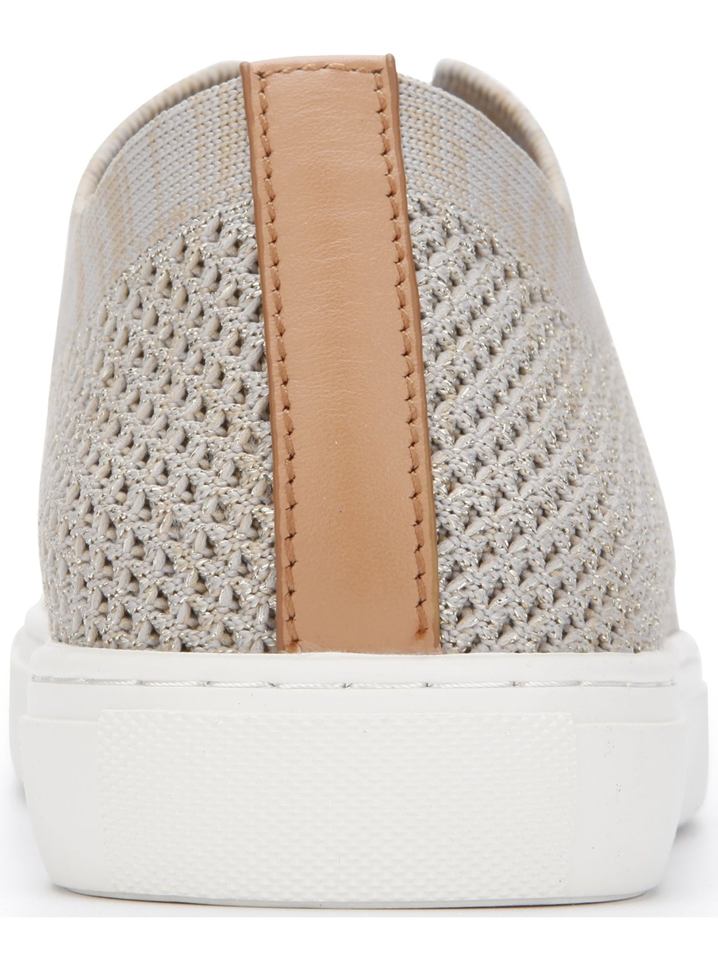 GENTLE SOULS KENNETH COLE Womens Beige Knit Deep Notch Breathable Padded Rory Round Toe Platform Slip On Sneakers Shoes 7.5 M