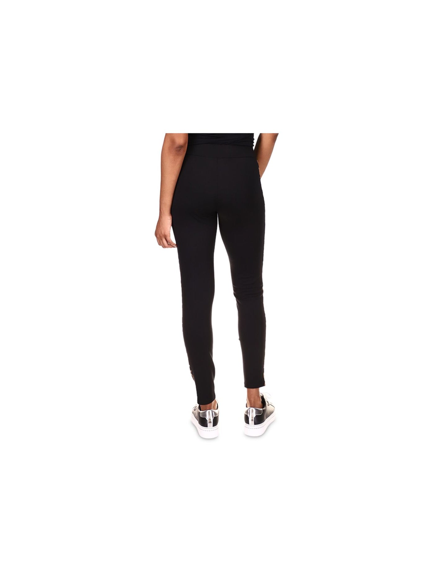 MICHAEL MICHAEL KORS Womens Black Skinny Leggings Petites P\XS