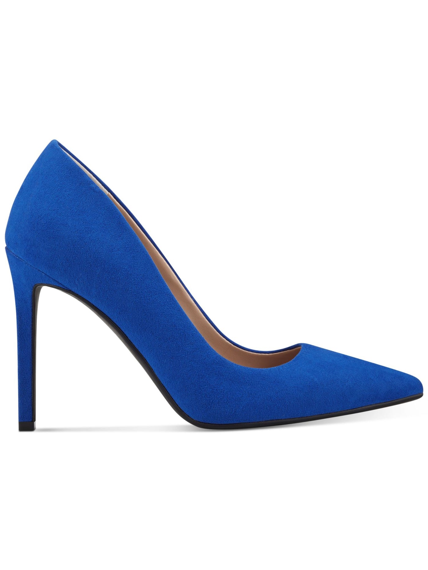 INC Womens Blue Padded Shelya Pointed Toe Stiletto Slip On Dress Pumps Shoes 8.5 M