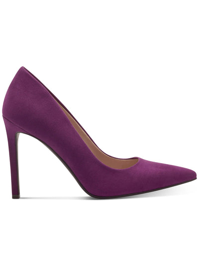 INC Womens Purple Padded Shelya Pointed Toe Stiletto Slip On Dress Pumps Shoes 7.5 M