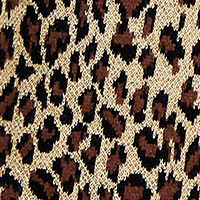 CHARTER CLUB Womens Brown Metallic Mid-rise Sweater Elastic Waist Animal Print Pants