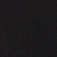 VINCE CAMUTO Womens Black Ribbed Vented Hem Long Sleeve V Neck Sweater