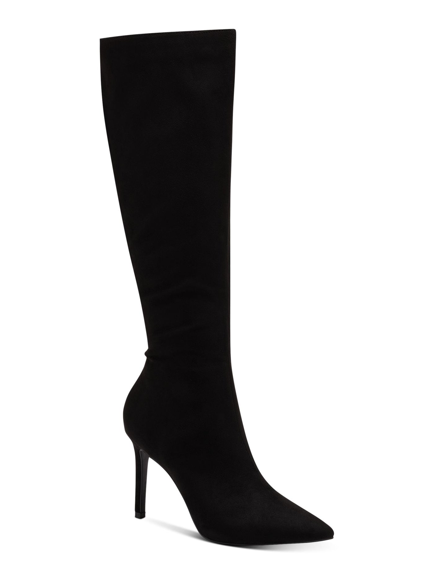 INC Womens Black Cushioned Rajel Pointy Toe Stiletto Zip-Up Dress Boots 10.5 M