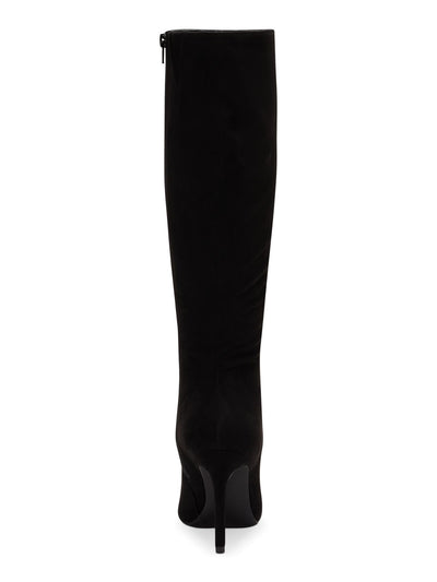 INC Womens Black Cushioned Rajel Pointy Toe Stiletto Zip-Up Dress Boots 10 M