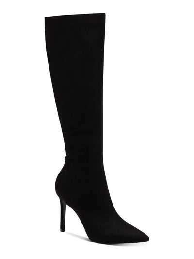 INC Womens Black Cushioned Rajel Pointy Toe Stiletto Zip-Up Dress Boots 7 W