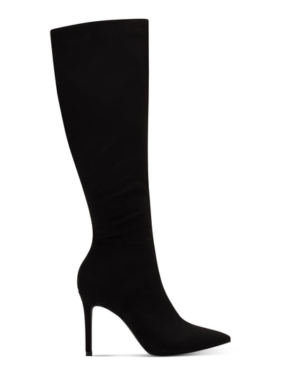 INC Womens Black Cushioned Rajel Pointy Toe Stiletto Zip-Up Dress Boots 10 W