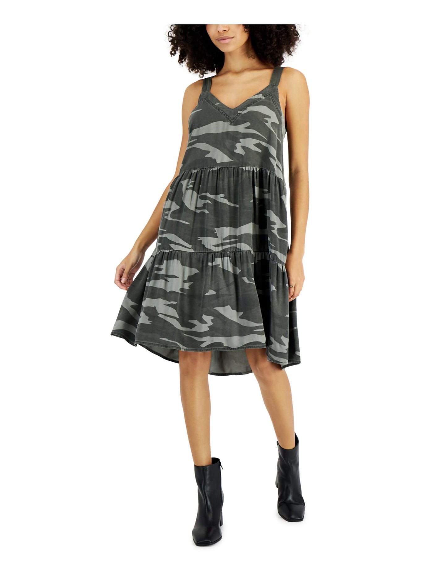 splendid green dress Splendid Maven Leaf Print Maxi Dress - Soft Green - 35% Off