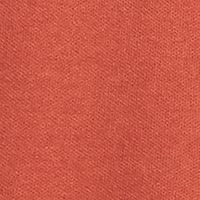 BETSEY JOHNSON Womens Orange Knit Ribbed Tie Unlined Pouf Sleeve Scoop Neck Knee Length Sweater Dress
