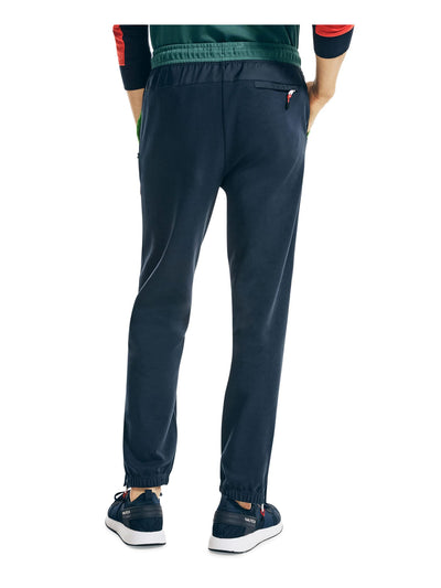 NAUTICA Mens Navy Classic Fit Moisture Wicking Joggers S