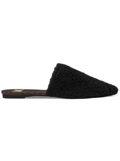 MICHAEL MICHAEL KORS Womens Black Renee Pointed Toe Slip On Slippers Shoes 8 M